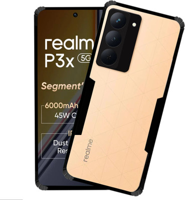 GLOBAL NOMAD Back Cover for RealMe P3x 5G(Transparent, Shock Proof, Pack of: 1)