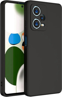 arrise Back Cover for Redmi Mi note 12 pro plus (5g)(Black, Grip Case, Silicon, Pack of: 1)
