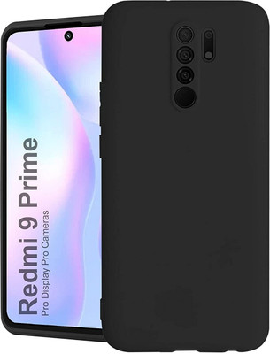 ZAMN Back Cover for POCO M2(Black, Silicon, Pack of: 1)