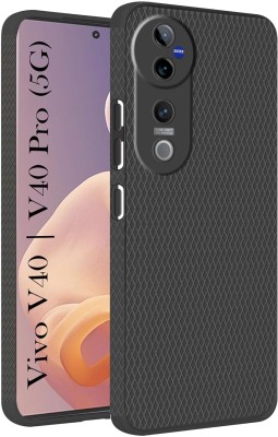 PStuff Back Cover for Vivo V40 5G / Vivo V40 Pro 5G / Vivo T3 Ultra 5G Luxury Liquid Silicone | Side Grip(Black, Camera Bump Protector, Pack of: 1)