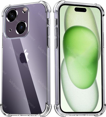 Wellpoint Back Cover for APPLE iPhone 15 Plus(Transparent, Grip Case, Pack of: 1)