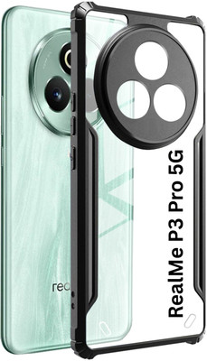 KWINE CASE Back Cover for RealMe P3 Pro 5G(Black, Shock Proof, Pack of: 1)