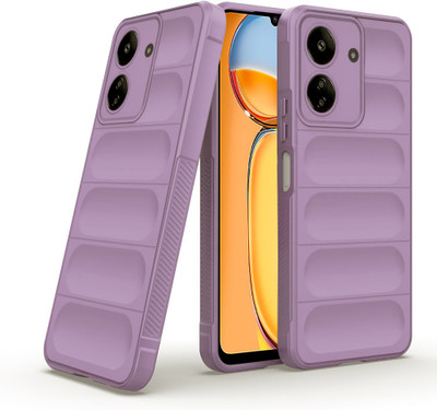 Flipkart SmartBuy Back Cover for Mi Redmi 13C 4G, Poco C65 4G(Purple, Silicon, Pack of: 1)