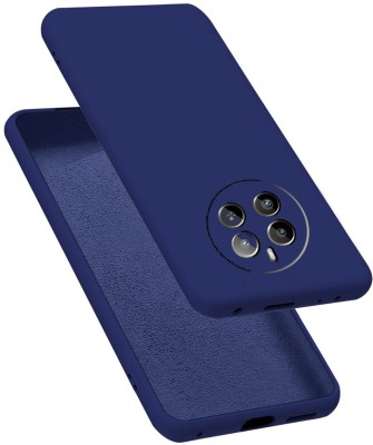 Micvir Back Cover for Realme 12 Pro Plus 5G(Blue, Dual Protection, Silicon, Pack of: 1)