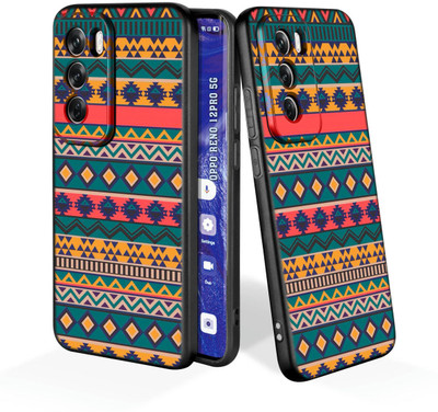 printwhiz Back Cover for Oppo Reno12 Pro 5G(Black)