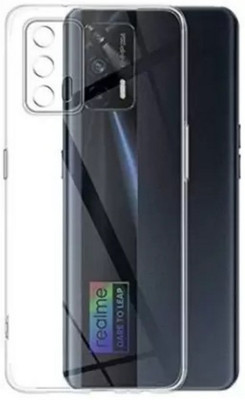 S-Softline Back Cover for Realme X7 Max 5G, premium Transparent Soft Silicon TPU Shockproof(Transparent)