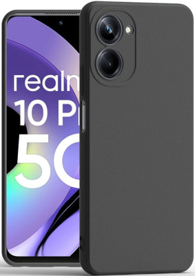 INSTYLE Back Cover for Realme 10 PRO 5G(Black, Grip Case, Silicon, Pack of: 1)