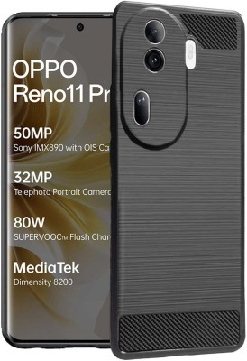 Lilliput Back Cover for Oppo Reno 11 Pro 5G(Black, Grip Case, Pack of: 1)