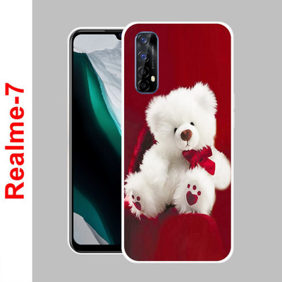 Yuphoria Back Cover for Realme 7(Multicolor, Silicon)