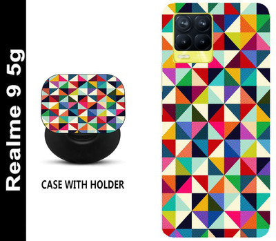 Zappy Back Cover for Realme 9 5G(Multicolor, Cases with Holder, Pack of: 1)