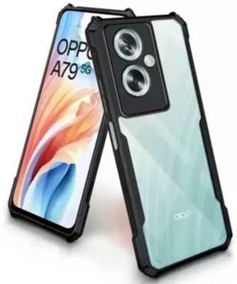 Monogamy Back Cover for OPPO A79 5G, OPPO A79(Black, Grip Case, Pack of: 1)