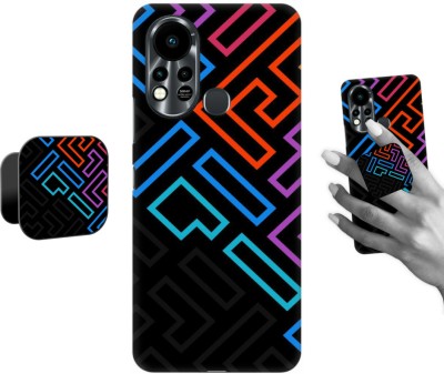 Coberta Case Back Cover for Infinix Hot 11s(Multicolor, Cases with Holder, Pack of: 2)