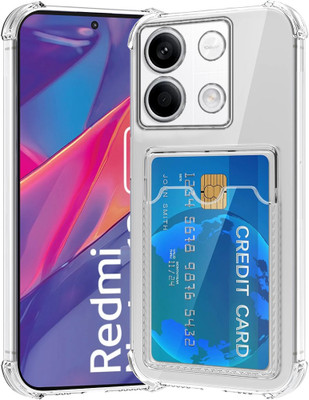 Casotec Back Cover for Mi Redmi Note 13 5G(Transparent, Silicon, Pack of: 1)