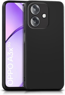 STARFUN Back Cover for OPPO A3x 5G(Black, Shock Proof, Pack of: 1)