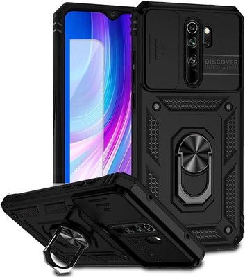 Sprik Back Cover for Mi Redmi Note 8 pro(Black, Grip Case, Pack of: 1)