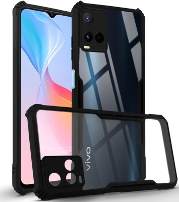 Kreatick Back Cover for vivo Y21 (2021), Eagle Back Cover Camera Protection 360 Degree Protection(Black, Shock Proof, Pack of: 1)