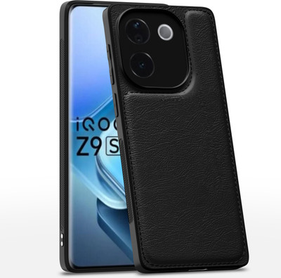 Pikkme Back Cover for iQOO Z9s Pro 5G , Vivo T3 Pro 5G(Black, Grip Case, Pack of: 1)