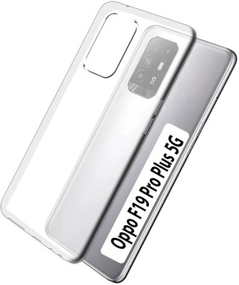 iCopertina Back Cover for Oppo F19 Pro Plus 5G(Transparent, Flexible, Silicon, Pack of: 1)