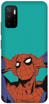 play fast Back Cover for POCO M3 Pro 5G, SPIDER, MAN, MARVEL, SUPER, HERO(Red, Hard Case, Pack of: 1)