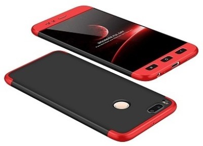AKSP Back Cover for Dual-color finish,ultra-thin slim design for front and back Redmi max 2(Red, Black, Red, Dual Protection, Pack of: 1)