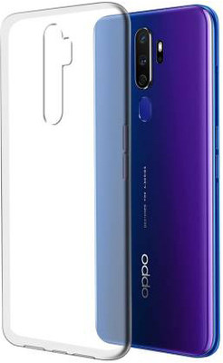Yuphoria Back Cover for Oppo A5 2020(Transparent, Silicon, Pack of: 1)