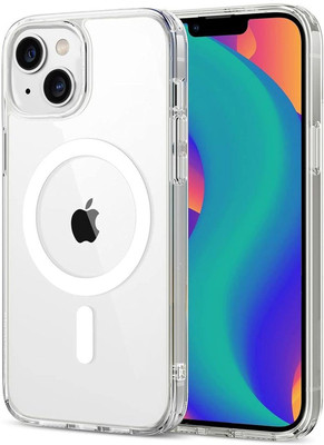 Mercury Case Back Cover for Iphone 14 Plus(Transparent, Magsafe, Pack of: 1)