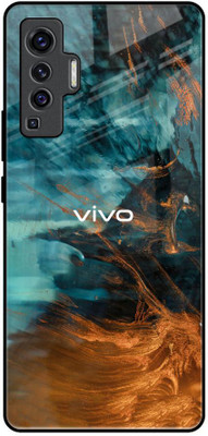Hocopoco Back Cover for Vivo X50(Multicolor, Grip Case, Pack of: 1)