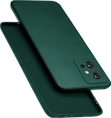 Micvir Back Cover for Vivo T1 5G(Green, Dual Protection, Silicon, Pack of: 1)