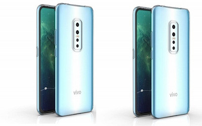 NIMMIKA ENTERPRISES Back Cover for Vivo V17 Pro(Soft and flexible material | Transparent design | Lightweight and slim)(Transparent, Shock Proof, Silicon, Pack of: 2)