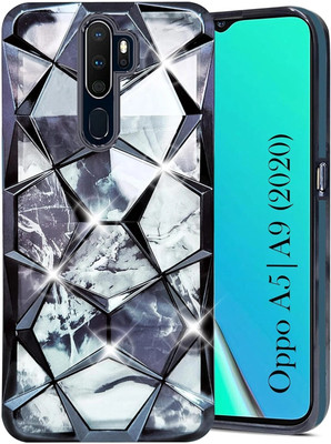 LAMANIYA Back Cover for Oppo A5 (2020) | A9 (2020), Diamond Print Case(Multicolor)