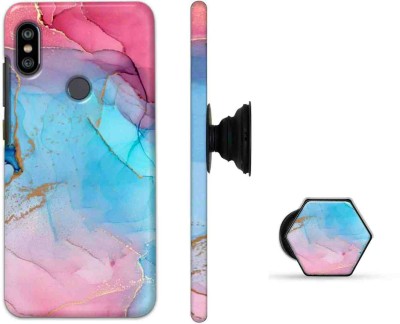 CaseSquad Back Cover for Mi Redmi Note 6 Pro(Multicolor, Cases with Holder, Pack of: 2)