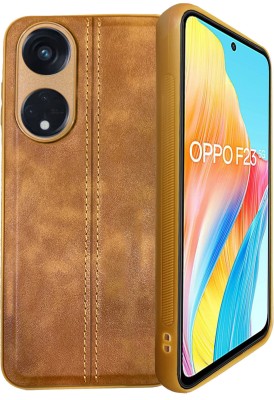 Artistque Back Cover for Oppo F23 5G(Brown, Grip Case, Pack of: 1)