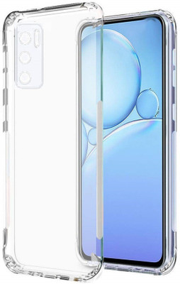 DMJHP Back Cover for Vivo V20 SE(Transparent, Camera Bump Protector, Pack of: 1)