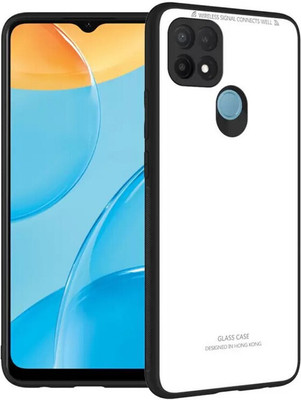 Infigo Back Cover for Oppo A15(White, Dual Protection, Pack of: 1)