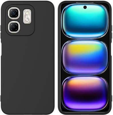 skyro Back Cover for Infinix Hot 50i 5G, Infinix Smart 9, Infinix Smar 9 HD(Black, Camera Bump Protector, Pack of: 1)