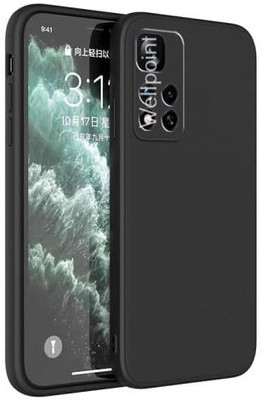 MIXMAZA Front & Back Case for Redmi Note 11T 5G, Poco M4 Pro 5G, Plain Cases & Covers For Poco M4 Pro 5G Mobiles Accessories(Black, Camera Bump Protector, Silicon, Pack of: 1)