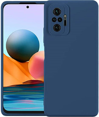 ZAMN Back Cover for REDMI NOTE 10 PRO MAX(Blue, Silicon, Pack of: 1)
