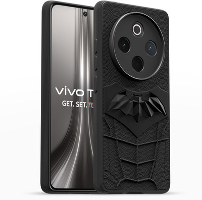 ADITI Designs Back Cover for vivo T4 5G(Black, Camera Bump Protector, Pack of: 1)