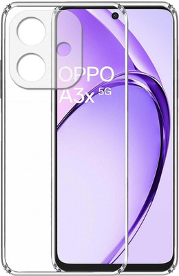 ALKSTORE Back Cover for OPPO A3x 5G(White, Waterproof, Silicon, Pack of: 1)
