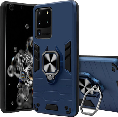 BOZTI Back Cover for Samsung Galaxy S20 Ultra(Blue, Rugged Armor, Pack of: 1)