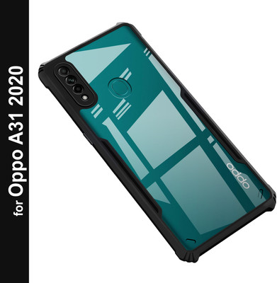 Zapcase Back Cover for Oppo A31(Black, Shock Proof, Pack of: 1)