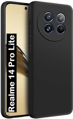 caseunik Back Cover for RealMe 14 Pro Lite 5G(Black, Dual Protection, Pack of: 1)