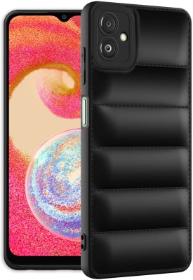 BOZTI Back Cover for Samsung Galaxy A04e(Black, Puffer, Silicon, Pack of: 1)