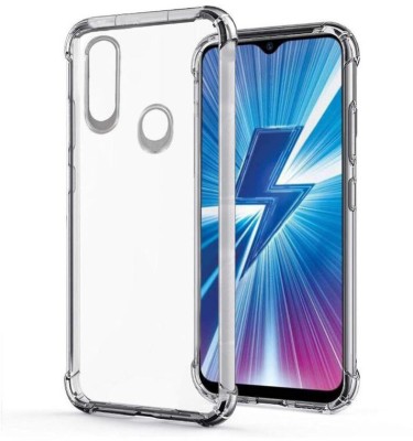 ChutPutMart Back Cover for Vivo Y12(Transparent, Dual Protection, Pack of: 1)