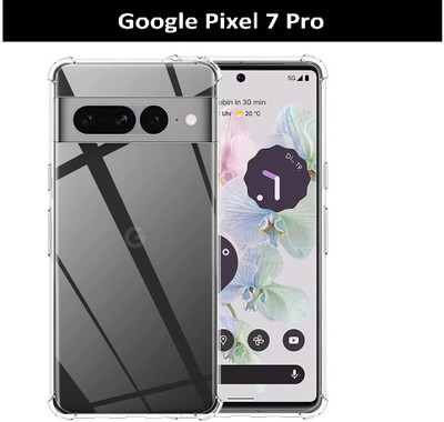 BRENZZ Back Cover for Google Pixel 7 Pro(Transparent, Shock Proof, Silicon, Pack of: 1)