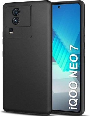 KGL KING Bumper Case for iQOO Neo 7 5G, iQOO Neo 7 Pro 5G(Black, Shock Proof, Silicon, Pack of: 1)