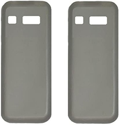 Ggkkl Back Cover for Jio phone f220 back cover(Black, Flexible, Pack of: 2)