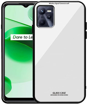 Imperium Back Cover for Realme C35(White, Hard Case, Pack of: 1)
