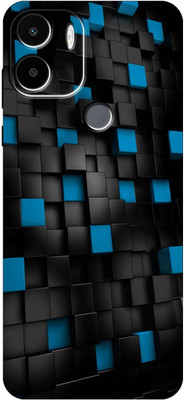 FlipCase Back Cover for Poco C51(Black, Blue, Grip Case, Silicon, Pack of: 1)