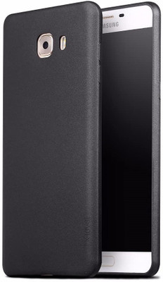 ChutPutMart Back Cover for Slim Fit Protective Design Samsung Galaxy C9 Pro(Black, Dual Protection, Pack of: 1)